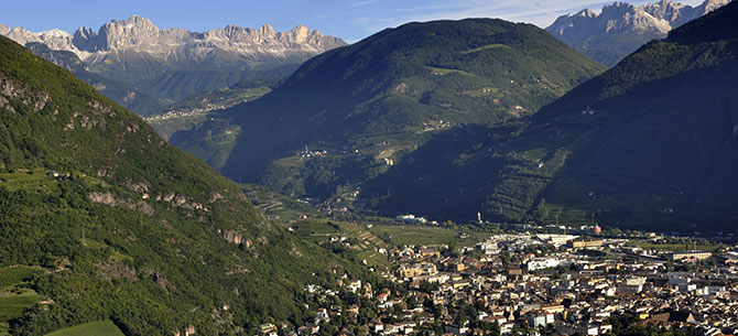 Bozen Hauptstadt von Südtirol
