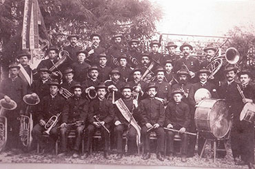 Banda Musicale nel 1910