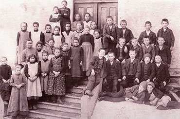 Scuola elementare nel 1904/05