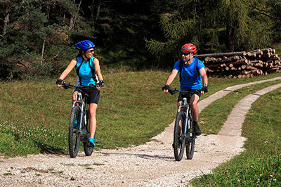 E-Biken in den Dolomiten