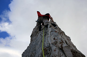 arrampicare sul Catinaccio