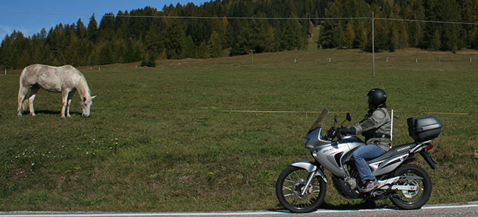 Motorrad Sarntal